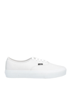 VANS VANS MAN SNEAKERS WHITE SIZE 4.5 SOFT LEATHER