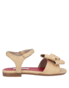Dolce & Gabbana Sandals In Beige