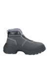 Maison Margiela Ankle Boots In Steel Grey