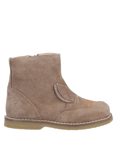 Oca-loca Kids' Ankle Boots In Beige