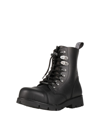 NEW ROCK NEW ROCK WOMAN ANKLE BOOTS BLACK SIZE 8 SOFT LEATHER