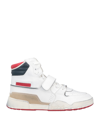 Isabel Marant Alsee Leather Touch-strap Sneakers In White