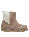 Oca-loca Ankle Boots In Khaki
