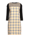 Trussardi Jeans Short Dresses In Orange