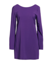 Jucca Short Dresses In Purple