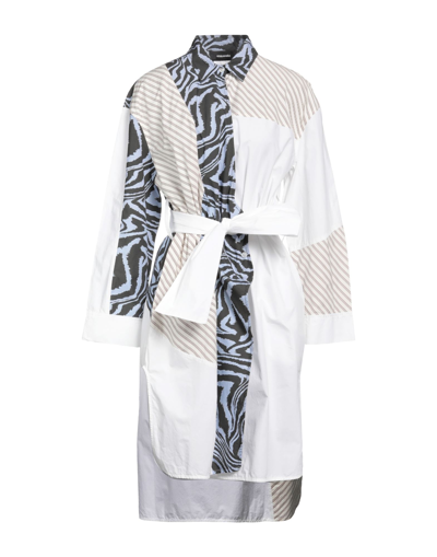 Ahluwalia X Ganni Short Dresses In White