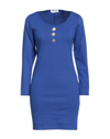 Odi Et Amo Short Dresses In Blue