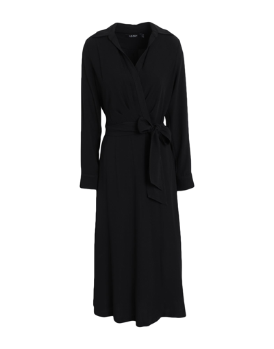 Ralph Lauren Midi Dresses In Black