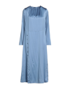 Aglini Midi Dresses In Blue