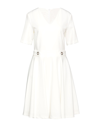Trussardi Jeans Midi Dresses In White