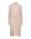 Iro Midi Dresses In Blush