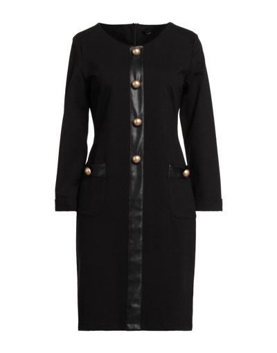 Hanita Short Dresses In Black