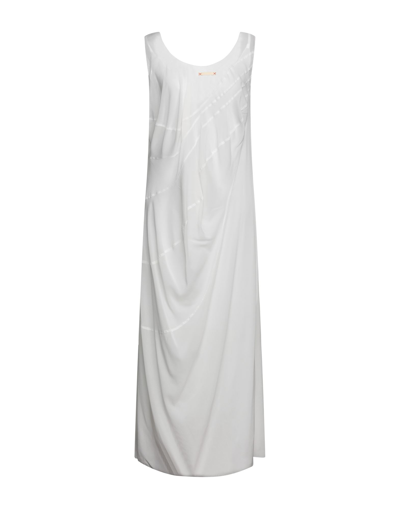 Maison Margiela Long Dresses In White