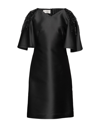 Alberta Ferretti Midi Dresses In Black