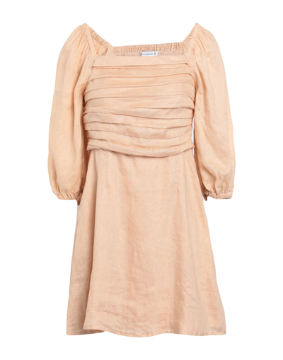 Faithfull The Brand Short Dresses In Beige