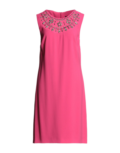Clips Midi Dresses In Pink