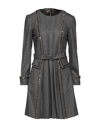 Alberta Ferretti Short Dresses In Grey