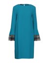 Alberta Ferretti Short Dresses In Green