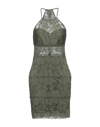 Guess Short Dresses In Military Green