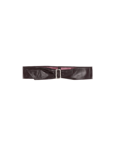 Blouson Belts In Red