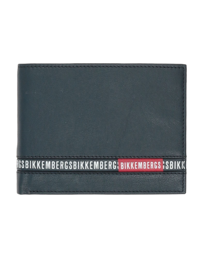 Bikkembergs Wallets In Dark Blue