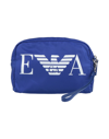 Emporio Armani Beauty Cases In Bright Blue