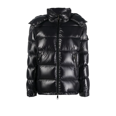 MONCLER BLACK MAIRE HOODED QUILTED JACKET,H20931A001426895018508836