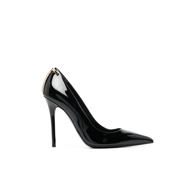 Tom Ford T-hardware 105 Patent-leather Pumps In Black