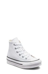 Converse Kids' Chuck Taylor® All Star® Eva Lift High Top Sneaker In White/black