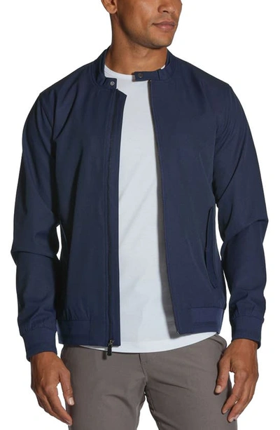 Cuts Legacy Water Resistant Bomber Jacket In Pacific Blue