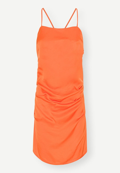 Birgitte Herskind Orly Dress - Mandarin Red In Orange