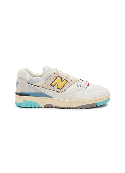 New Balance '550' Low Top Lace Up Sneakers In White