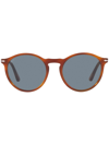 Persol Unisex Sunglasses, Po3285s 52 In Braun