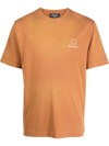 Etudes Studio Logo-print Short-sleeved T-shirt In Brown