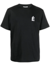 Etudes Studio Chest Logo-print Detail T-shirt In Black