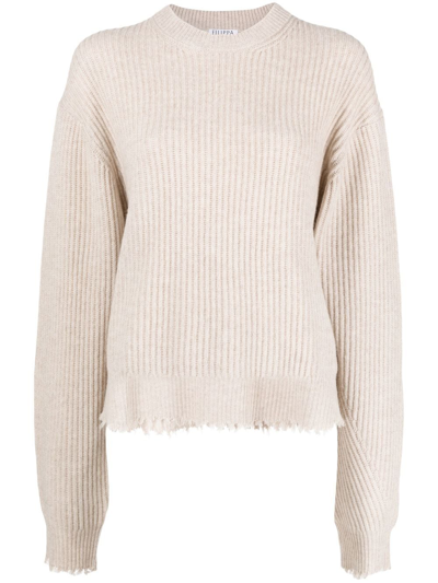 Filippa K Anais Knit Jumper In Neutrals