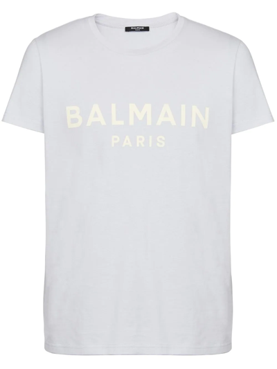 Balmain Logo-print T-shirt In White