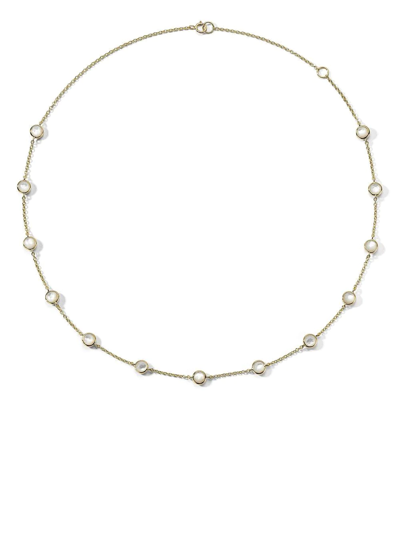 Ippolita 18kt Yellow Gold Lollipop 13-stone Station Mother-of-pearl Necklace