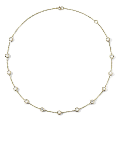 IPPOLITA 18K黄金 LOLLIPOP 13-STONE STATION 珍珠母项链