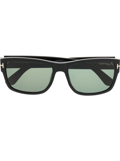 Tom Ford Square-frame Tinted Sunglasses In Schwarz