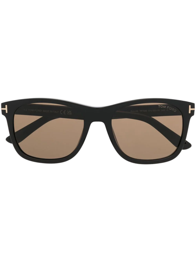 Tom Ford Square-frame Sunglasses In Black