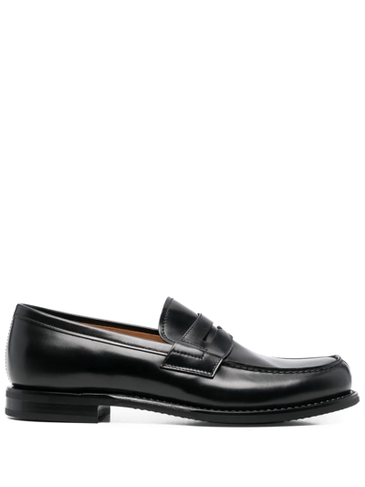 CHURCH'S LEATHER PENNY LOAFERS