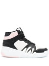 Giuseppe Zanotti Talon High-top Sneakers In Weiss