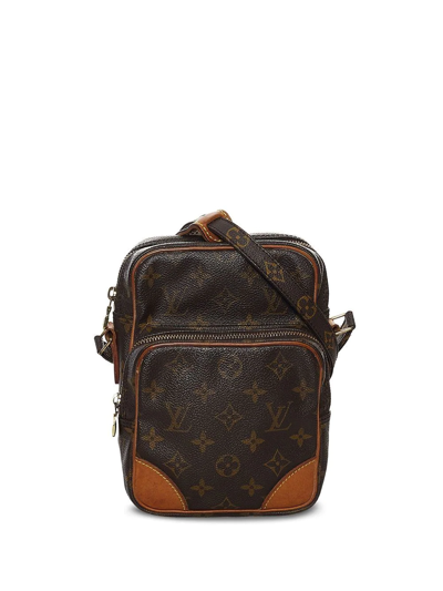 Pre-owned Louis Vuitton 2001  Amazone Crossbody Bag In Brown