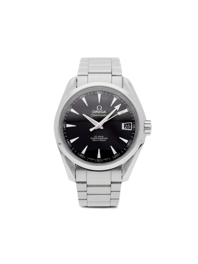 Pre-owned Omega 2018  Seamaster Aqua Terra 38.5mm In Black