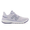 New Balance Fresh Foam 860v12 Womens Breathable Running Athletic And Training Shoes In Purple/blue
