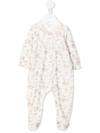 TARTINE ET CHOCOLAT FLORAL-PRINT COTTON PYJAMAS