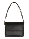 Marni Trunk Shoulder Bag In Nero
