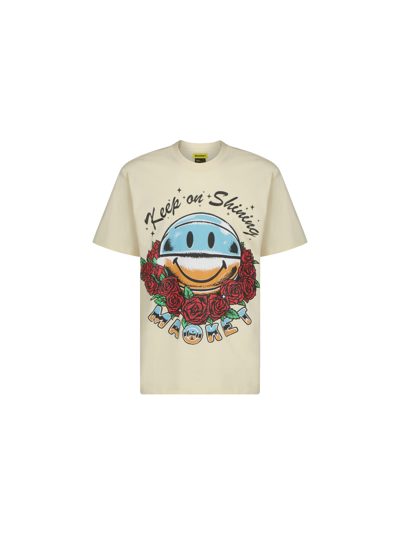 Market Smiley T-shirt In Cream