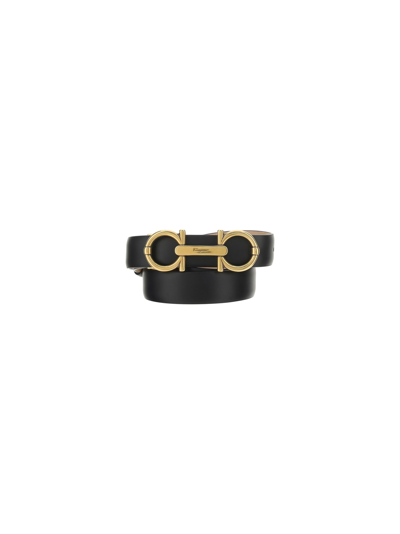 Ferragamo Belt In Black
